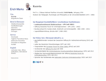 Tablet Screenshot of erich-marks.de